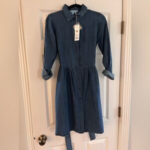 Draper James Denim Dress - New with Tags - Size 8